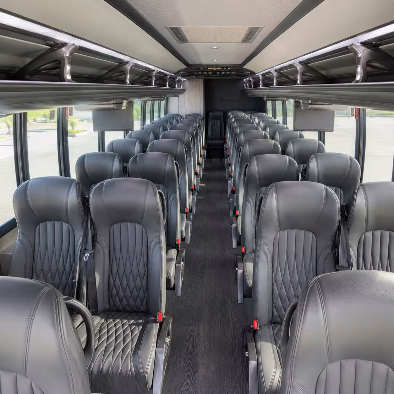 25 passenger minibus inside