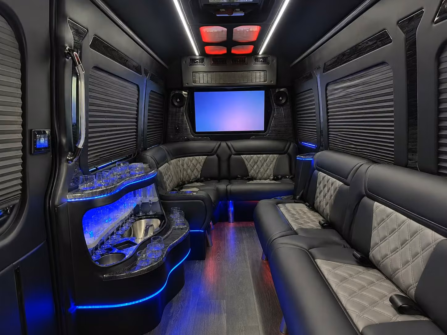 corporate event transportation for team building retreats and client dinners