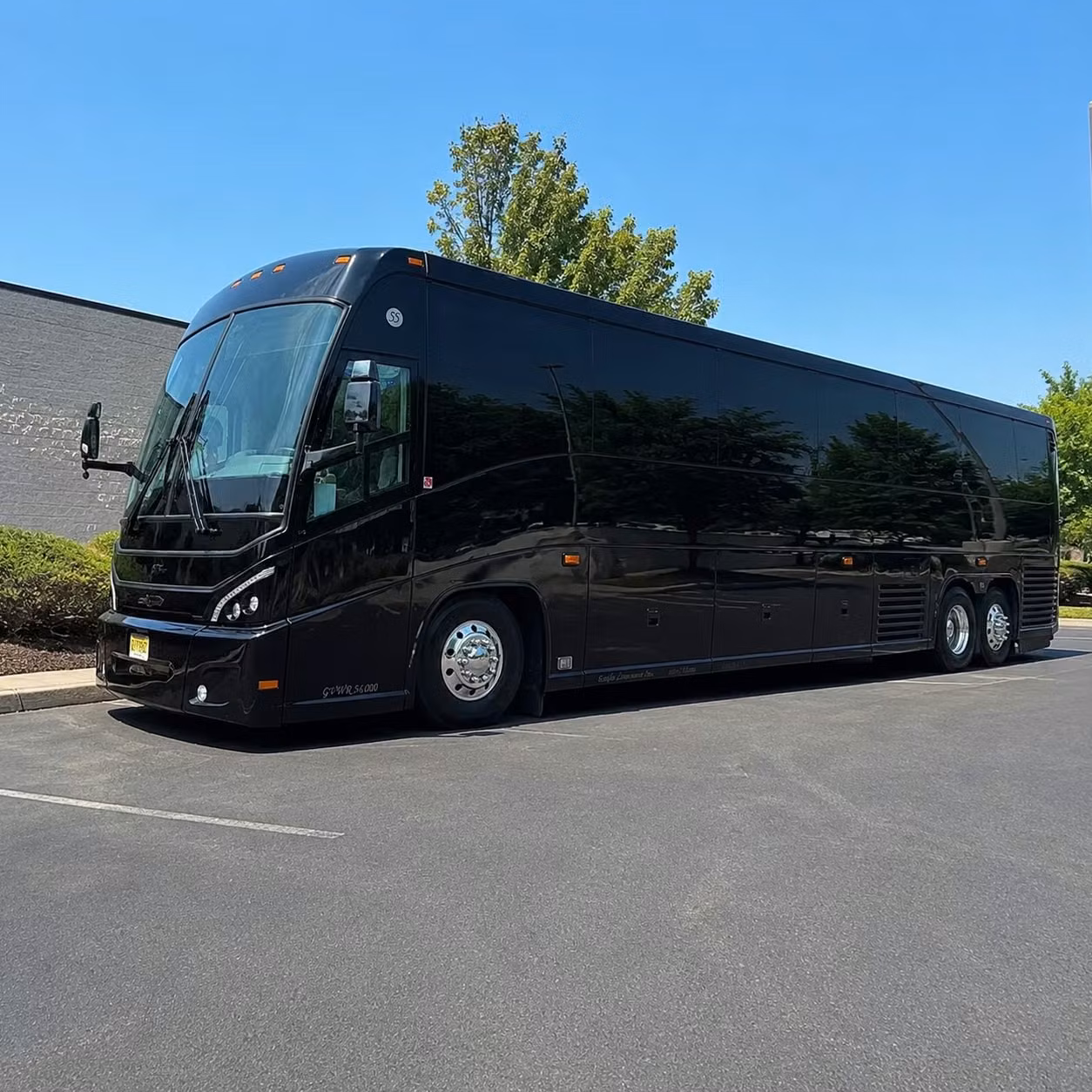 ocoee 56 passenger charter bus rental