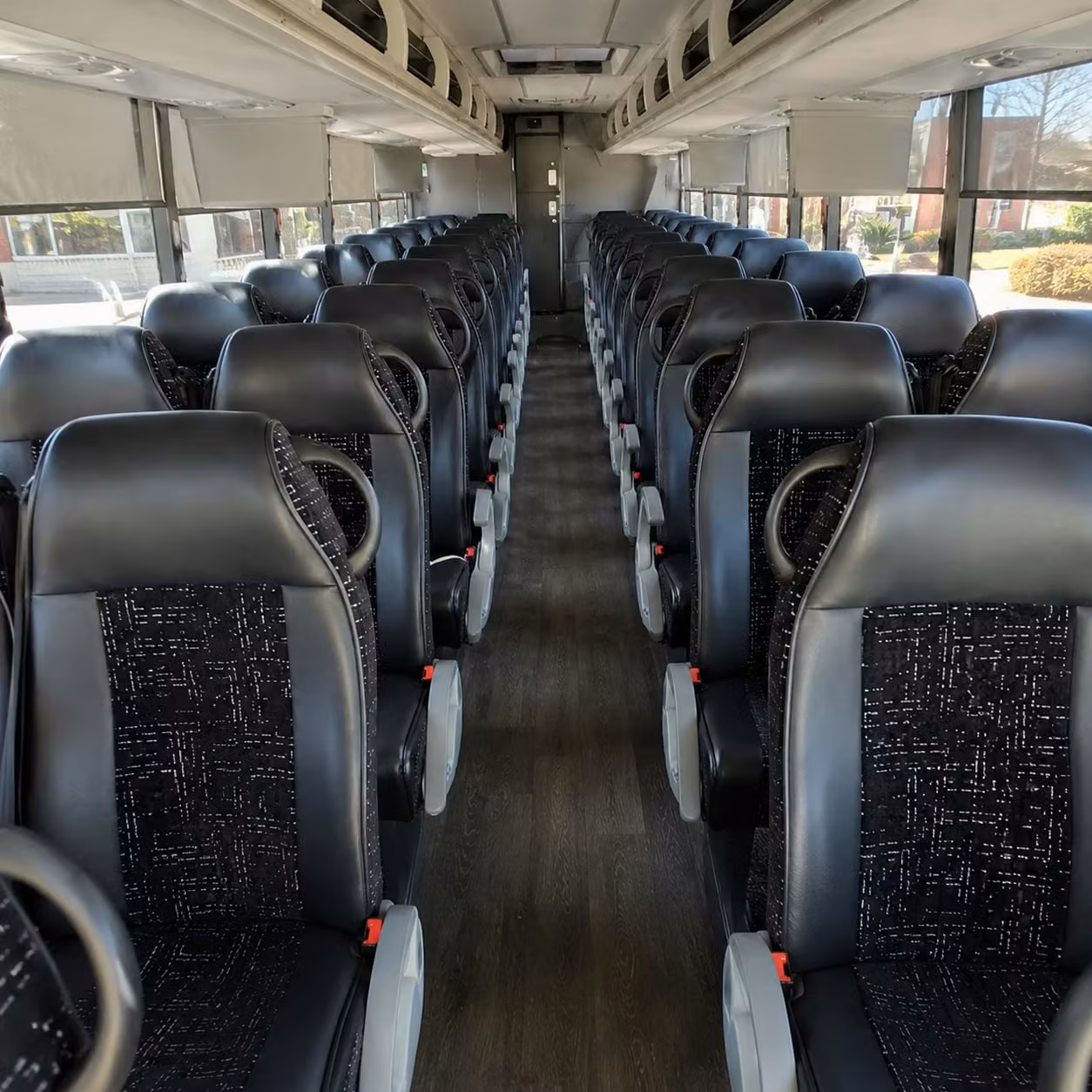 ocoee charter bus interior