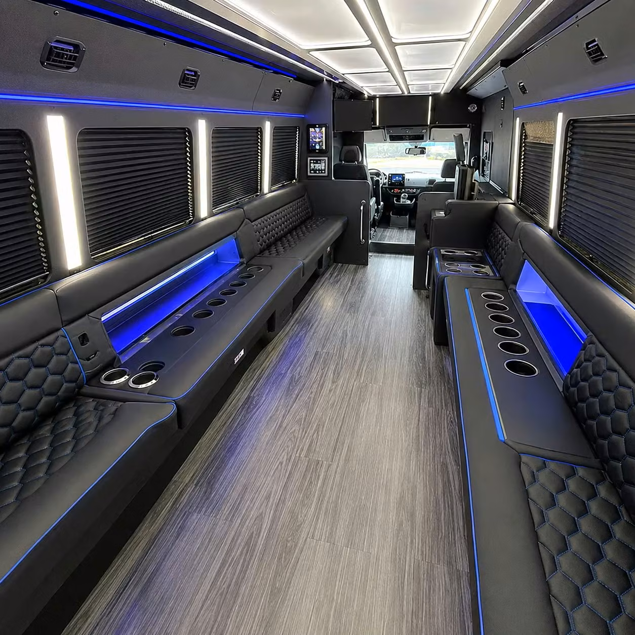 party bus interior